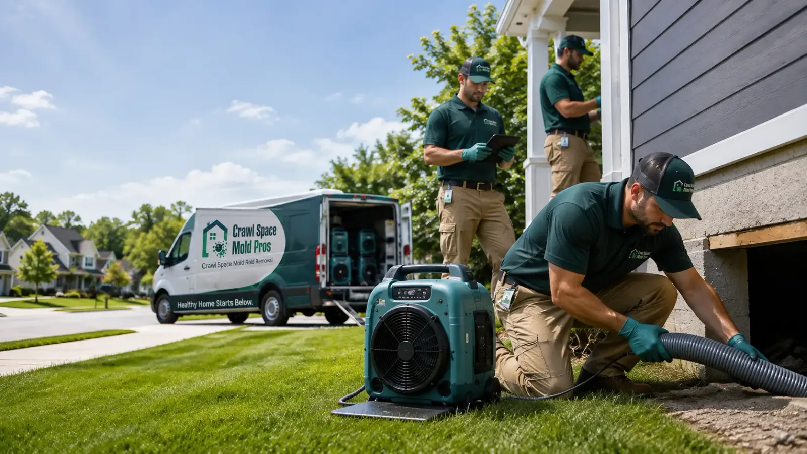 Crawl Space Mold Removal in Ilwaco, WA